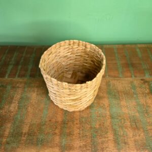 Cesto Fibra de Taboa - cachepot - Imagem 3