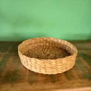 Cesto Centro de Mesa Fibra de Taboa - Baixo - Imagem 4