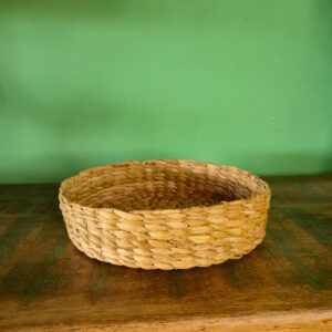 Cesto Centro de Mesa Fibra de Taboa - Baixo - Imagem 3