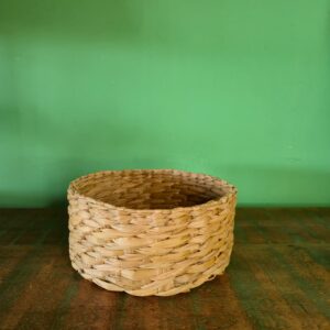 Cesto Centro de Mesa Fibra de Taboa – Alto - Imagem 3