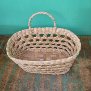 Floreira vazada em Fibra de Taboa - Oval - Imagem 4