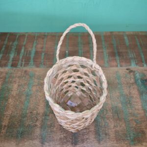 Floreira Vazada Fibra de Taboa - Redonda - Imagem 4