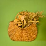 Bolsa Floreira em Fibra de Taboa