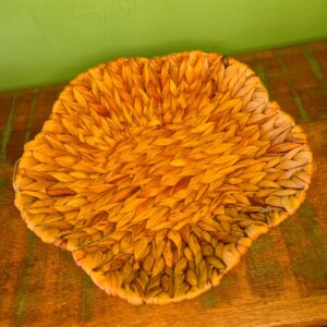 Cesta Flor Revestida em Ferro na Fibra de Taboa – G - Imagem 4