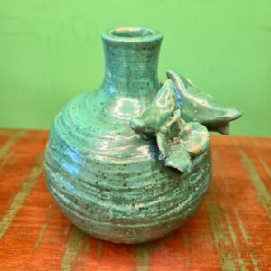 Mini Vaso com Detalhes em Pássaros e Flores - Juliana Takayama - Imagem 4