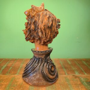 Escultura Boneca Japonesa na Cerâmica Esmaltada - Juliana Takayama - Imagem 4