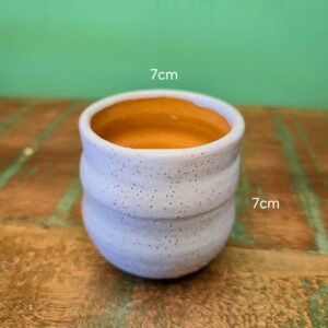 Mini Copo Branco na Cerâmica Esmaltada - Juliana Takayama - Imagem 4