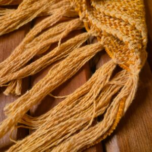 Manta Chenille - Amarelo Mostarda - Imagem 3