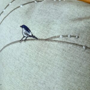 Almofada em Linho - Passarinhos - Imagem 4