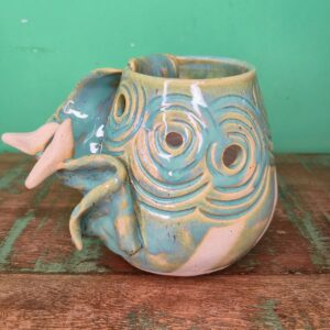 Vaso Escultura em Cerâmica Esmaltada - Juliana Takayama - Imagem 4