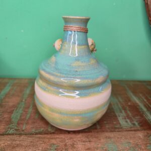 Vaso de Cerâmica Esmaltada em Detalhes com Colar - Juliana Takayama - Imagem 3