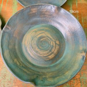 Conjunto Prato e Bowl em Cerâmica Esmaltada - Juliana Takayama - Imagem 5