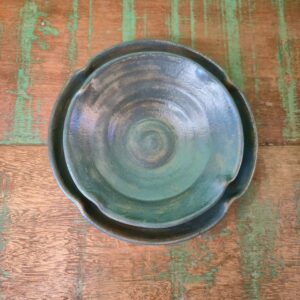 Conjunto de Prato e Mini Bowl em Cerâmica Esmaltada - Juliana Takayama - Imagem 4