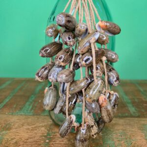 Garrafinha em Vidro com Colar de Conchas - Imagem 5