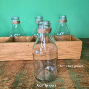 Farmacinha de 6unid. - Garrafinhas em Vidro - Imagem 4