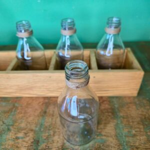 Farmacinha de 6unid. - Garrafinhas em Vidro - Imagem 5