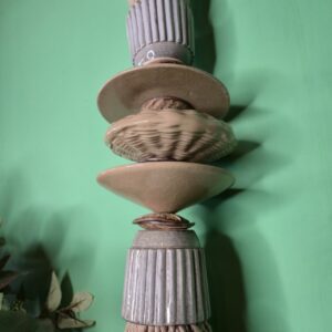 Colar Composição Cerâmica, Madeira e Coquinho - Imagem 5