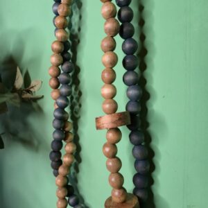 Colar Madeira Esculpida - Imagem 3