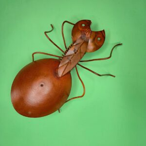 Formiga em Ferro com Folha - G - Imagem 5