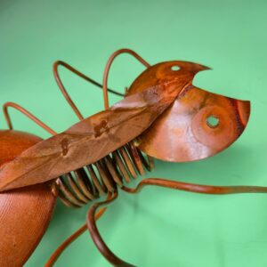 Formiga em Ferro com Folha - G - Imagem 6