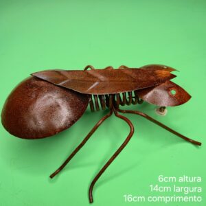 Formiga em Ferro com Folha - P - Imagem 7