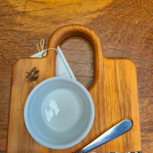 Patezeira com 1 Ramekin - Preto Marmorizado - Imagem 3