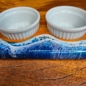 Tábua Molheira com 3 Ramekins - Ocean - Imagem 4