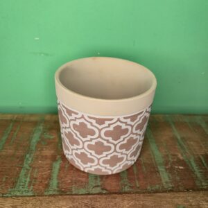 Vaso Cachepot de Cerâmica com Arabesco Marroquino - Imagem 4