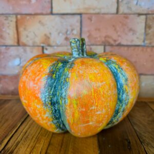 Abóbora Esculpida na Madeira - G - Imagem 4