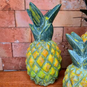 Abacaxi Decorativo em Madeira - M - Imagem 3