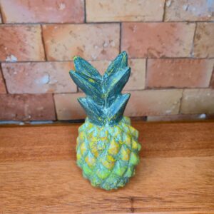 Abacaxi Decorativo em Madeira - P - Imagem 4