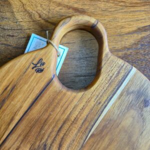 Tábua Redonda em Madeira com Resina - Ocean - Imagem 4