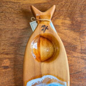 Molheira Peixe em Madeira com Resina - Ocean - Imagem 3