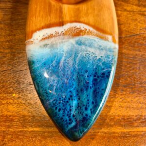 Molheira Peixe em Madeira com Resina - Ocean - Imagem 4