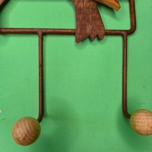 Gancheira em Latão - 4 pássaros 5 ganchos - Imagem 4