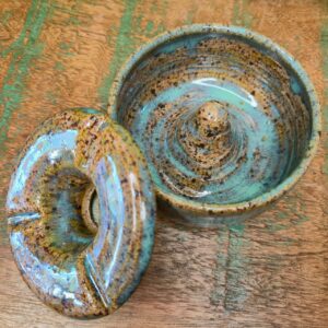 Cinzeiro M Marrom na Cerâmica Esmaltada - Juliana Takayama - Imagem 6