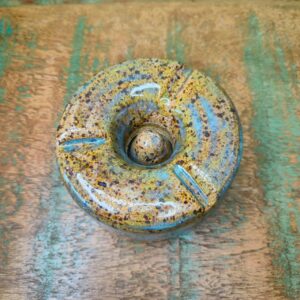 Cinzeiro M Marrom na Cerâmica Esmaltada - Juliana Takayama - Imagem 3