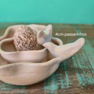 Flor de Cheiro M Marrom com Passáros - Juliana Takayama - Imagem 4