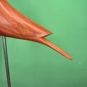 Pássaro em Madeira com Base - M - Imagem 4