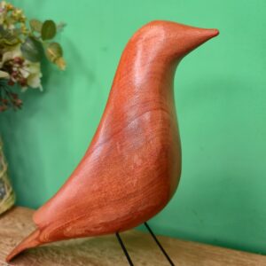 Pássaro em Madeira com Pés de Ferro - G - Imagem 5