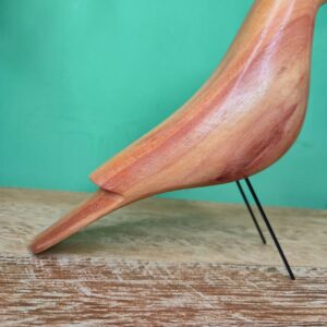 Pássaro em Madeira com Pés de Ferro - P - Imagem 4