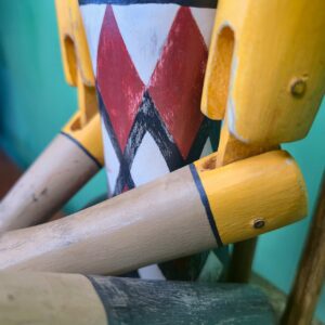 Boneco Palhaço Articulado - Artistic Amarelo - Imagem 7