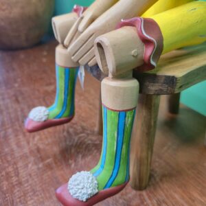 Boneco Palhaço Articulado - Artistic Verde - Imagem 5