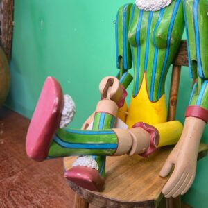 Boneco Palhaço Articulado - Artistic Verde - Imagem 3