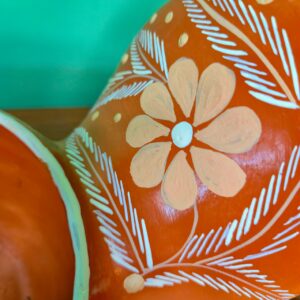 Galinha Cachepot de Cerâmica - Marrom G - Imagem 3