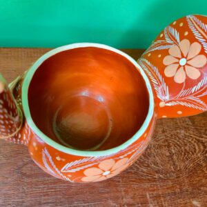 Galinha Cachepot de Cerâmica - Marrom G - Imagem 4