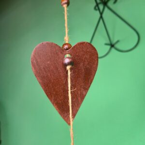 Móbile Pássaro em Latão com Coração - Imagem 4