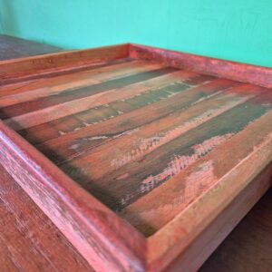 Bandeja P com Detalhes Rosa - Imagem 3