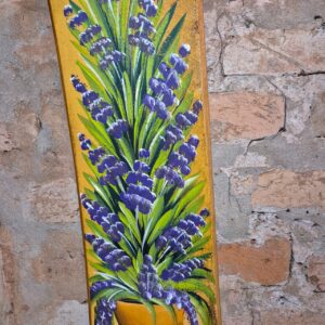 Quadro Lavanda Vaso Amarelo Queimado - Imagem 4