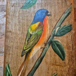 Quadro 2 Pássaros Coloridos - Imagem 5